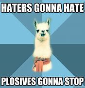 Image result for Haters Gonna Hate Llama