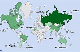 Image result for What Is the Second Biggest Country in the World