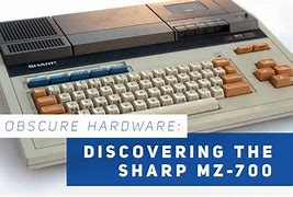 Image result for Sharp 700 Computer