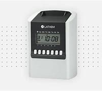 Image result for Lathem Time Clock Manual