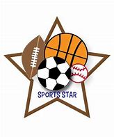 Image result for Sports Star Clip Art