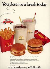 Image result for McDonald's Magazine Ads