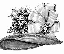 Image result for Vintage Hat Clip Art