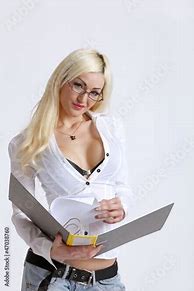 Image result for Binder with Beautiful Secretary