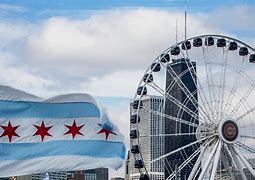 Image result for Chicago Flag