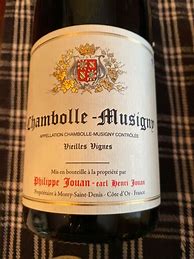 Image result for Henri Jouan Chambolle Musigny Vieilles Vignes