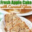 Image result for Fresh Apple Cake with Glaze