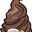 Image result for Chocolate Ice Cream Cone Clip Art