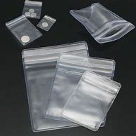 Image result for Clear Plastic Zip Bags