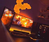 Image result for Bedroom PC Setup