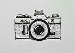 Image result for Vintage Camera Sketch