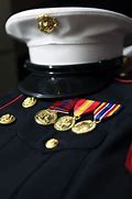 Image result for USMC Dress Blues Medals
