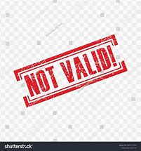 Image result for Not Valid Icon