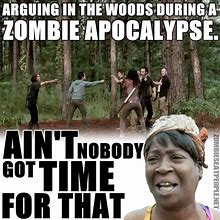 Image result for Zombie Walking Dead Funny Memes