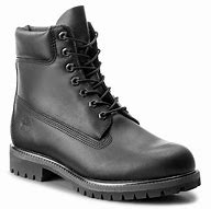 Image result for Black Timberland Boots