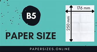 Image result for B5 vs Letter Size