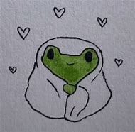 Image result for How to Draw a Kid Frog Face