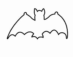 Image result for Bat Drawing Template