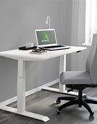 Image result for White Adjustable Desk