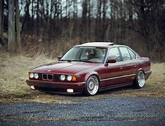 Image result for BMW E34 Red