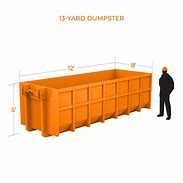 Image result for 13 Cubic Yards Dumpster