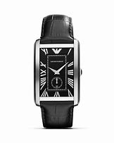 Image result for Black Face Tank Watch
