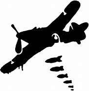 Image result for WW2 Bomb Silhouette