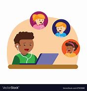 Image result for Video Calling Cartoon