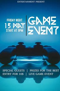 Image result for Game Event Poster