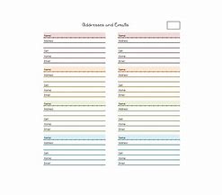 Image result for DIY Address Book Templates Free