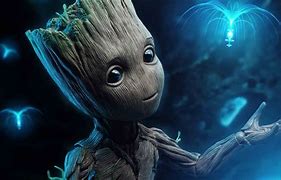 Image result for Baby Groot Computer Wallpaper