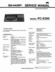 Image result for Sharp PC3000