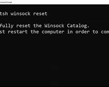 Image result for Command-Prompt Netsh Winsock Reset