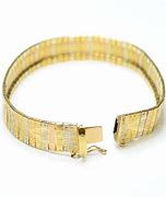 Image result for 18K Gold Tri Color Bracelet