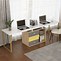 Image result for Home Office Dual Desk Furniture