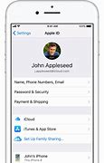 Image result for iPhone Settings Apple ID