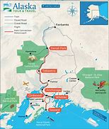 Image result for Alaska Railroad Route