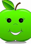 Image result for Smiling Green Apple Clip Art