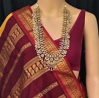 Image result for Madras Chain to Wear On Saree