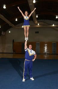 Image result for Cheer Stunts 1 Man