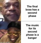 Image result for When the Final Boss Music Gets More Intense Meme
