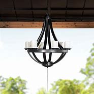 Image result for Battery Chandelier Outdoor