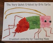 Image result for Cricket Art Preschool