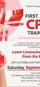 Image result for Roll Up Banner for First Aid CPR and AED Training
