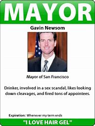 Image result for Gavin Newsom and P Daddy