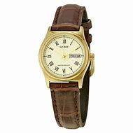 Image result for Casio Leather Watch