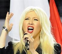 Image result for Christina Aguilera Super Bowl