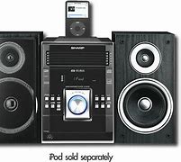 Image result for Sharp Stereo System with Turntable