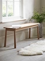 Image result for Nordic Asian Long Bench Light Brown Oak Nordic