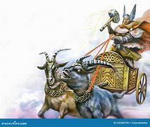Image result for Thor Riding Chariot